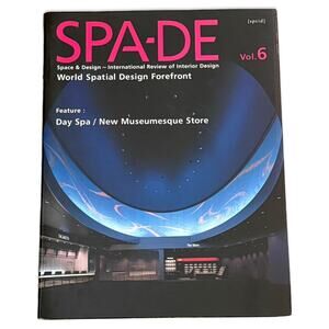 SPA-DE Space & Design International Review of Interior Design Vol. 6 HCDJ OOP